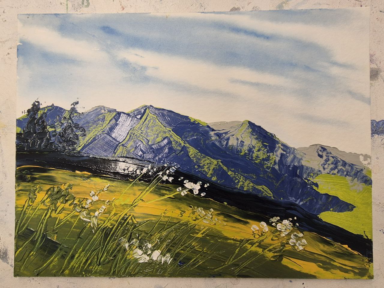 Peinture à l'huile : précision, texture, profondeur