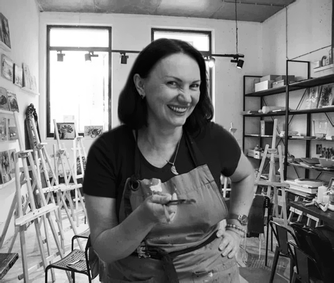 Hexagonal wooden furniture pattern